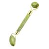 Chikoni 3 in 1 Ficial Face Ice Jade Roller and Gua Sha Tool, Natural Real Jade Anti-Wrinkle Face Eye Neck Massager Tool, Reduce Wrinkles, Puffiness, Migraine, Redness, Pain and Injury view 4