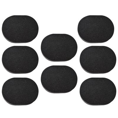 Beaupretty Deep Clean Exfoliate 8pcs Charcoal Face Sponges Gentle for Makeup Removal