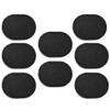 Beaupretty Deep Clean Exfoliate 8pcs Charcoal Face Sponges Gentle for Makeup Removal view 1