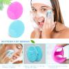 6pcs Silicone Face Brush Set, 2PCS Silicone Face Applicator Brush, 2PCS Exfoliating Lip Brush and Silicone Face Cleaning Brushes Pad,Blackhead Face Exfoliator Skin Care Tool for Women Men view 4