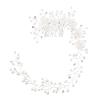 OSALADI 1PC Handmade Pearls Wedding Hair Vine Elegant Bridal Headpiece Delicate Flowers Rhinestones Headdress Hair Accessories Hair Comb for Bride Bridesmaid view 1