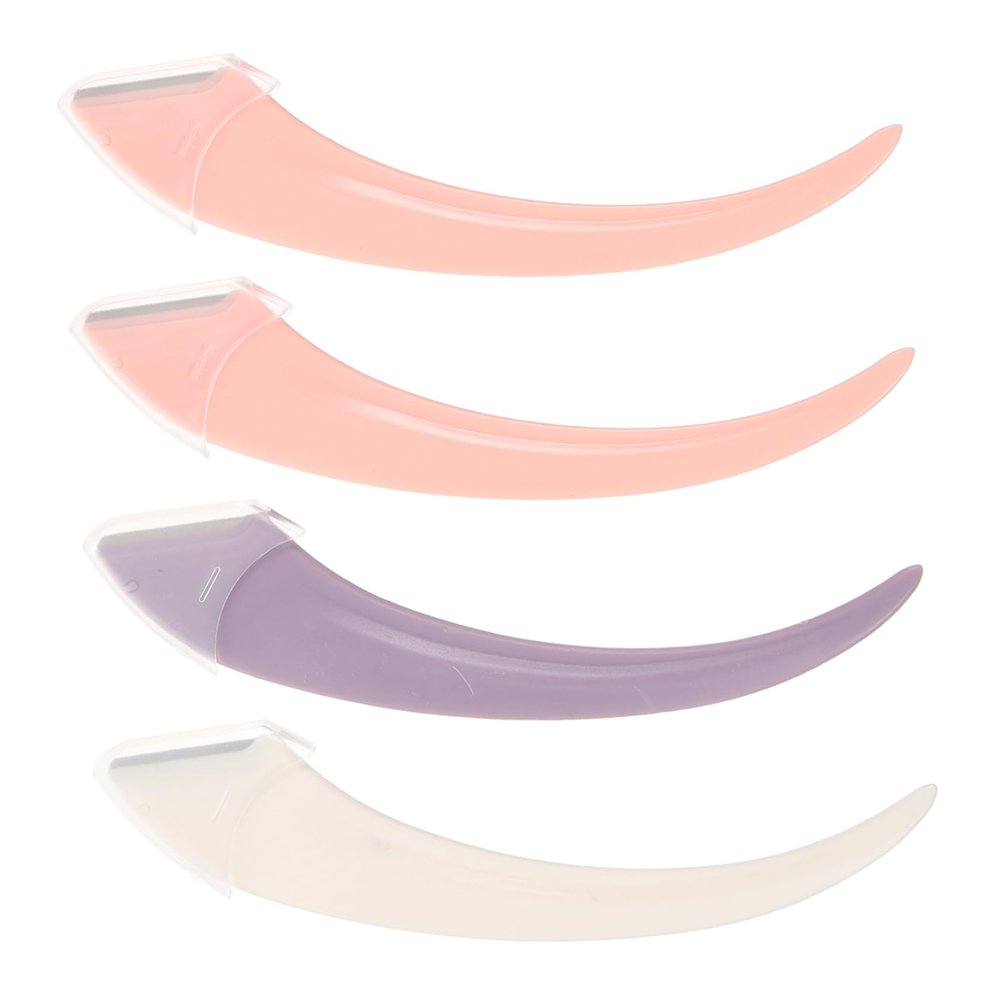 Beaupretty 4pcs Eyebrow Shaper Trimming for Women Lightweight Portable Facial Hair Grooming Tools for Precise Eyebrow Styling