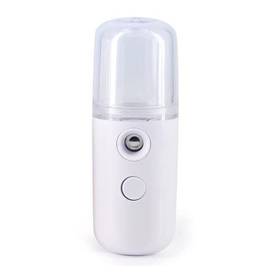 Margavar Nano Mist Sprayer Portable for Home, Office, Car, Hydrating Facial Mist and Skin Care (White)