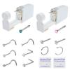 4 Pack Nose Piercing Kit with 20 Rings view 2