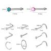 4 Pack Nose Piercing Kit with 20 Rings view 4