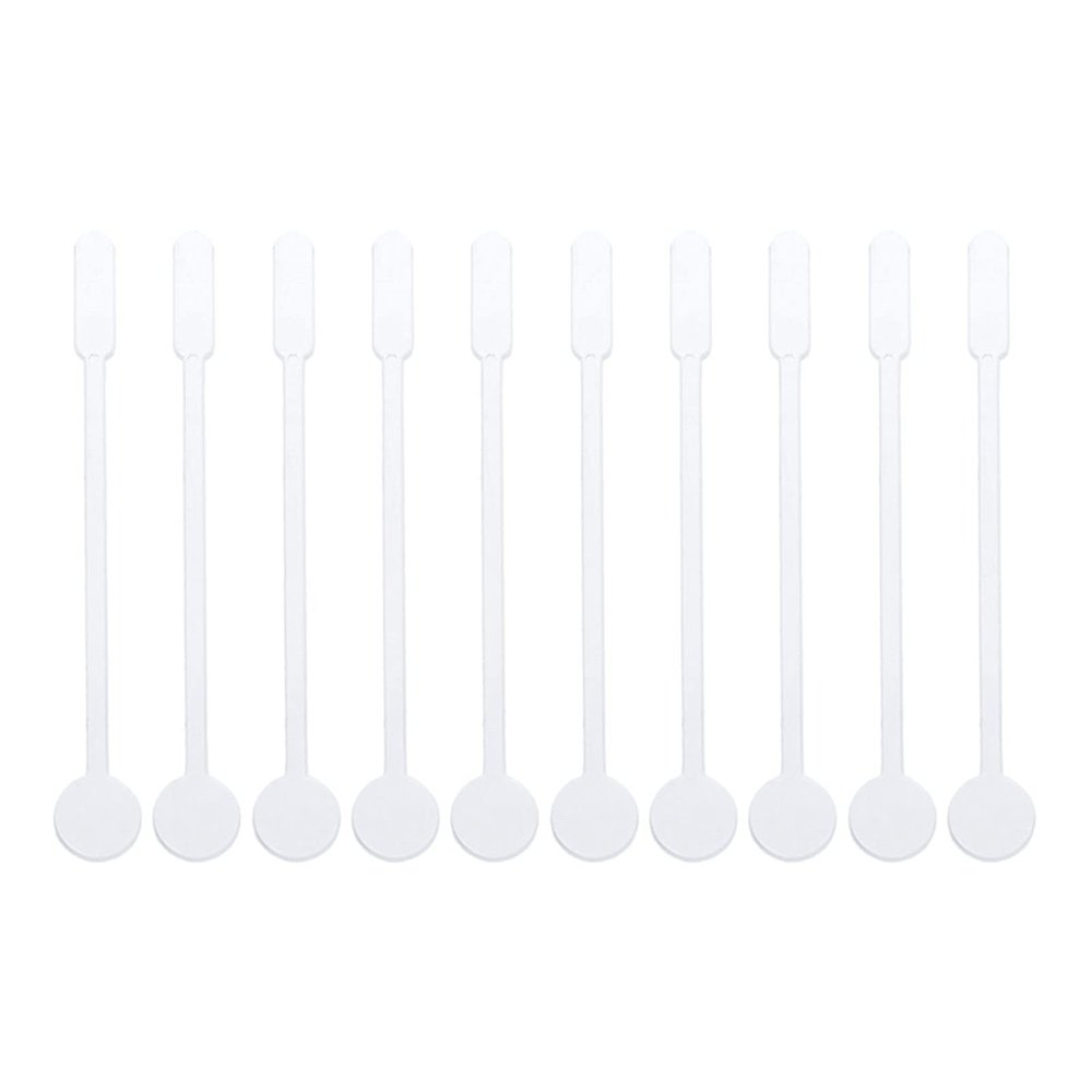 SASHUN OP 10pcs Plastic Transparent Mix Stick Rod Epoxy Resin DIY Tools Cosmetic Spatulas T211