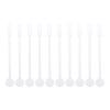 SASHUN OP 10pcs Plastic Transparent Mix Stick Rod Epoxy Resin DIY Tools Cosmetic Spatulas T211 view 1