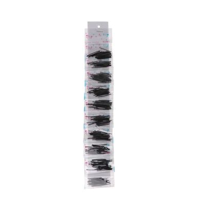 OP 250Pcs Clear Plastic Sticks Hypoallergenic Studs Pins Bars Ear Piercing Retainer T211 (Color : Black)