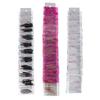 OP 250Pcs Clear Plastic Sticks Hypoallergenic Studs Pins Bars Ear Piercing Retainer T211 (Color : Black) view 2