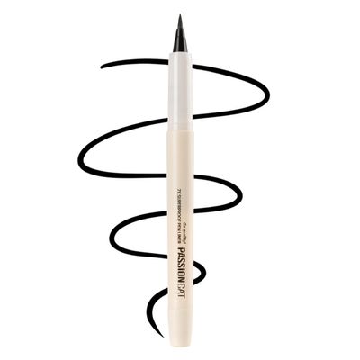 PASSIONCAT Vegan, hypoallergenic Liner |Classic liner for beginners | Ultra Slim Ink Liner, Waterproof Liquid Liner, Long Lasting 2X Superproof Pen Liner No.1 Black (1.0g)
