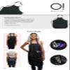STUDIO LIMITED Barber Jacket & Salon Apron  Lightweight, Breathable & Water-Resistant Smock for Hair Stylists | Stylish & Functional with Zipper Closure (L) view 3