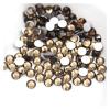 SS3-SS30 Smoked Yellow Rhinestone for Nail Art 1440pcs Flat Back Non Hotfix Glue On Nail Art Rhinestones,Boutique and Top Grade (Color : SS3 1440pcs) view 1