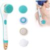 XIXIDIAN Shower Brush for Body,Electric Shower Brush Rechargeable Rotating Long Handle Back Scrubber Suitable for Body Cleansing Exfoliation Waterproof (Color : Pink) view 2