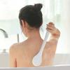 XIXIDIAN Back Bath Brush Long Handle for Shower - Ergonomic Streamlined Back Brush Scrubber, Bath Scrubber Body Brush for Showering, Shower Brush for Men & Women (Color : Pink) view 2