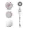 XIXIDIAN Electric Bath Brush Massager Back-Rubbing Brush Long Handle Spinning Body Cleaning Spa Massage Shower Brush (Color : Gray) view 1