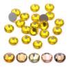 HANRUO SS3-SS20 Citrine Rhinestone for Nail Art 1440pcs Glue On Nail Art Rhinestones Boutique and Top Grade (Color : 3, Size : SS4 SS12 Mix 1680pcs) view 2