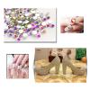 HANRUO SS3-SS20 Citrine Rhinestone for Nail Art 1440pcs Glue On Nail Art Rhinestones Boutique and Top Grade (Color : 3, Size : SS4 SS12 Mix 1680pcs) view 4