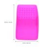 FOMIYES Silicone Cleaning Pad for Makeup Brushes Brush Washing Mat Easy to Use (rosy) view 2