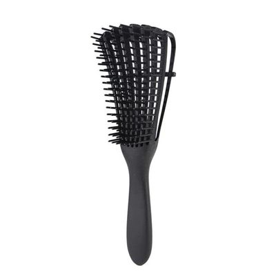 Detangling Hair Brush & Scalp Massager (Black)