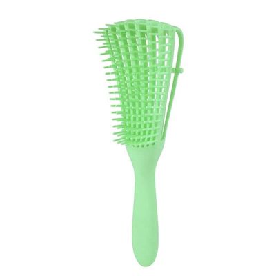 Detangling Hair Brush & Scalp Massager (Light Green)