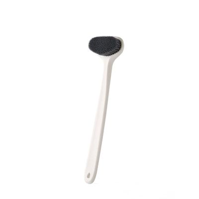 XIXIDIAN Long Handle Body Massage Shower Brush Back Scrubber Woman Man Skin Care Bath Body Brush Bath Body Brush (Color : White)