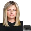 Bundle - 3 Items: easiPart T HD 12" by Jon Renau, Christy's Wigs Q & A Booklet & Wide Tooth Comb - Color: 22F16S8 view 1