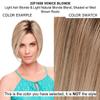 Bundle - 3 Items: easiPart T HD 12" by Jon Renau, Christy's Wigs Q & A Booklet & Wide Tooth Comb - Color: 22F16S8 view 2
