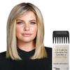 Bundle - 3 Items: easiPart T HD 12" by Jon Renau, Christy's Wigs Q & A Booklet & Wide Tooth Comb - Color: 22F16S8 view 3