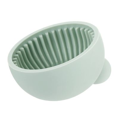Beaupretty Makeup Sponge Cleaner Silicone Makeup Brush Cleansing Pad Brush Cleaning Bowl Handheld Brush Scrubber Makeup Cleaning Mat