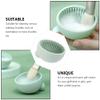 Beaupretty Makeup Sponge Cleaner Silicone Makeup Brush Cleansing Pad Brush Cleaning Bowl Handheld Brush Scrubber Makeup Cleaning Mat view 3