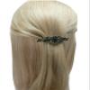Set of 4 JCGY Mid Size Ornate Crystal Barrette Sparkly Crystals 5A86600-1-4jetGsapRubyCab view 3