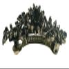 Set of 4 JCGY Mid Size Ornate Crystal Barrette Sparkly Crystals 5A86600-1-4jetGsapRubyCab view 4
