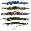 Set of4 JCGY Mid Size Ornate Crystal Barrette Sparkly Crystals5A86600-1-5nSapAmePinkABGrn view 2