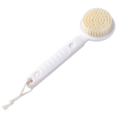 XIXIDIAN 2pc Telescopic Long Handle Bath Brush Soft Body Scrub Skin Massager Shower Scrubber Body Cleaning Brush Exfoliation Bathroom Accessories