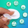 50Pcs Cotton Pads for Face Natural Cotton Round Makeup Remover Pads Soft Baby Care Pads Face Cleansing, Lotion, Cream Applying Pads (Packing May Vary) view 3