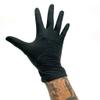 Element Tattoo Supply Black Tattoo Gloves - 100 Disposable Latex Gloves for Tattooing, Black Pearl Finish & Powder-Free, Versatile Use for Medical, Auto, Food Handling, & Cleaning (XLarge, 50 Pairs) view 4