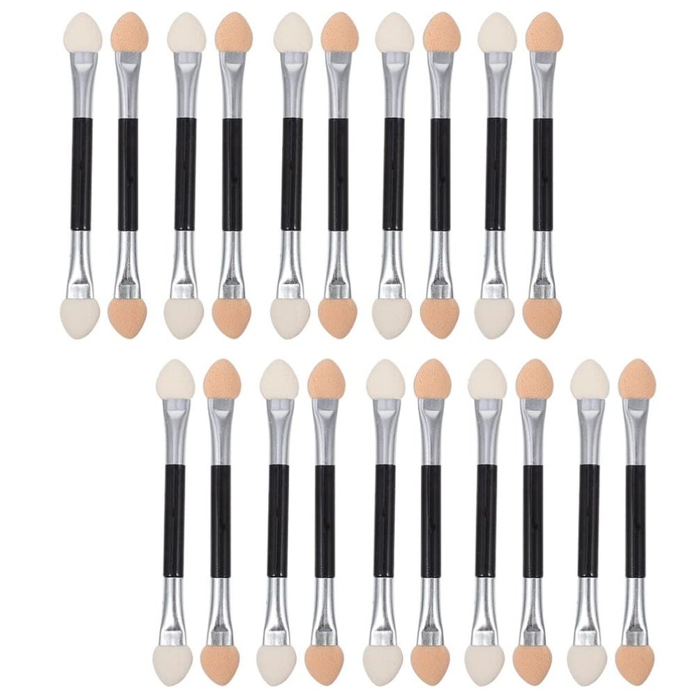 Beavorty 30pcs Dual-ended Eye Shadow Sticks for Convenient Makeup Application for Beginners and Professionals Skin-friendly Material for Daily Use and Creative Looks