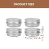 Beaupretty 20pcs Aluminum Screw-thread Storage Boxes for Creams and Cosmetics Leak Compact Tins for Lip Balms Makeup Samples and Tea Storage view 2