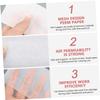 FOMIYES 400sheets Ultra-thin Hair Perm Paper Curling Tissue for Hair Styling Salon Use for Cold and Hot Perms Perming Tool view 4