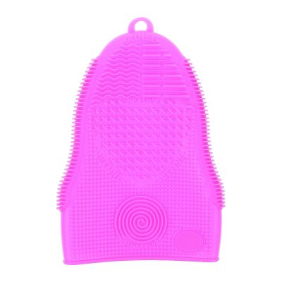 FOMIYES Automatic Makeup Brush Cleaner Silicone Brush Cleaning Pad Cleansing Mat