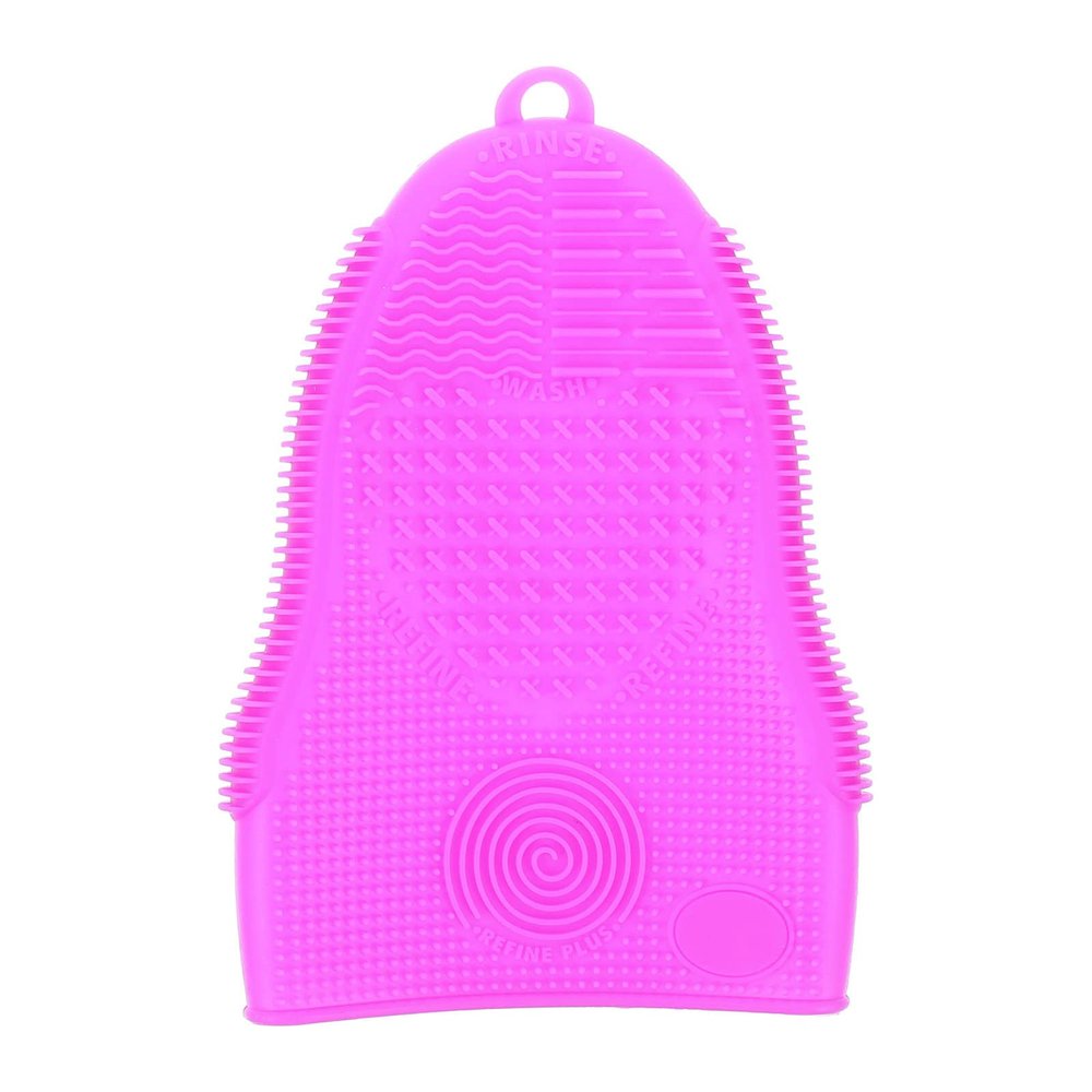 FOMIYES Automatic Makeup Brush Cleaner Silicone Brush Cleaning Pad Cleansing Mat