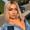 JOUKAYEA Long Ombre Brown Blonde Wig for White Black Women, Synthetic Straight Highlight Dirty Blond Wig with Dark Roots, Golden Hispanic Ladies Realistic Natural Looking Hair Replacement Wigs view 3