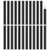 Lil Ray 3ml Empty Nail Oil Pen with Brush, Twist Pen for Tooth Whitening, Gel Lip Gloss Container, Eyelash Growth Liquid Tube(Black, 24 PCS) view 1
