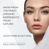 Real Fruit Body Coconut Macadamia Sugar Scrub and Oil Treatment - 100% Pure and Natural, Leaping Bunny Certified Cruelty Free, Vegan, Organic - 3.38 Ounce | 100 ml view 3