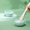 FOMIYES Portable Silicone Makeup Brush Cleaner Pad Cleaning Bowl Convex Textures for Easy Makeup Brush Maintenance Random Color for Home and Travel Use view 2