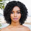 GNIMEGIL Short Black Curly Wigs For Women Afro Brunette Hair African American Wigs Lady Synthetic Wig Hairstyles Outfits Casual Natural Daily Wear view 1