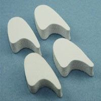 Set of 2 Aetna Felt Corporation 44400 Toe Spacer Foam 1/2" 100/Bg