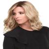 Top Smart Wavy 12" Length Color 1B Hot Fudge - Easihair Hairpieces SmartLace Crowne Topper Synthetic Lace Front Clip In Cap 9x9 Padded Base Cover Hair Loss Straight Bundle MaxWigs Hairloss Booklet view 1