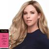 Top Smart Wavy 18" Length Color 1B Hot Fudge - Easihair Hairpieces SmartLace Crowne Topper Synthetic Lace Front Clip In Cap 9x9 Padded Base Cover Hair Loss Straight Bundle MaxWigs Hairloss Booklet view 3