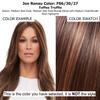 Top Smart Wavy 18" Length Color FS6/30/27 TOFFEE TRUFFLE - Easihair Hairpieces SmartLace Crowne Topper Synthetic Lace Front Clip In Cap 9x9 Padded Base Hair Loss Bundle MaxWigs Hairloss Booklet view 2